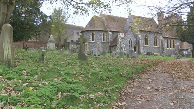 St Andrews Church in Bradfield