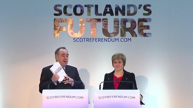 Alex Salmond and Nicola Sturgeon