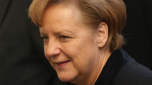 German Chancellor and Chairwoman of the German Christian Democrats (CDU) Angela Merkel
