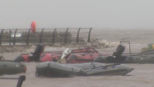 Holywell dock near business park