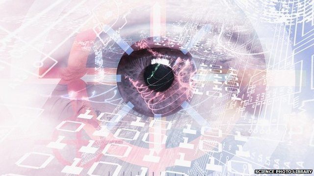Computer surveillance conceptual art
