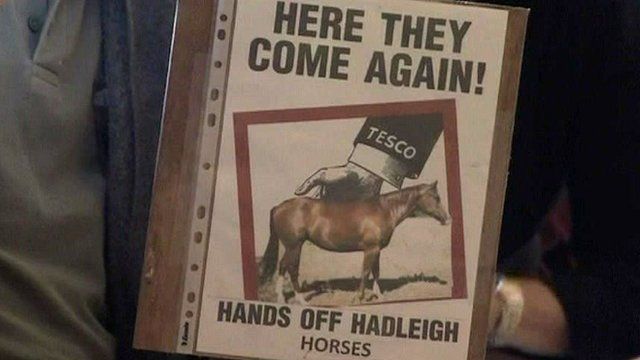 Anti-Tesco campaign in Hadleigh