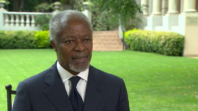 Kofi Annan, Former UN Secretary General