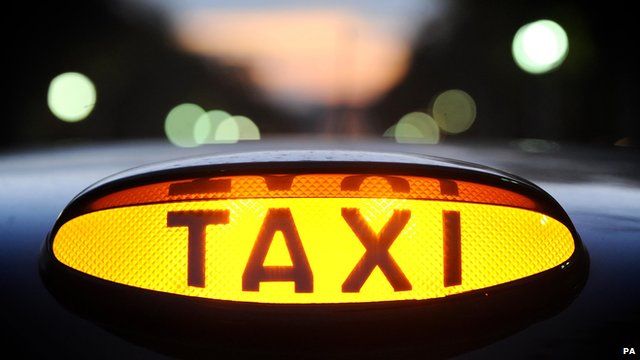 Taxi sign