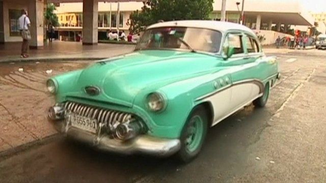 Classic car in Cuba