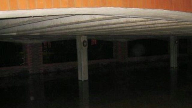 Flood water in Tonbridge