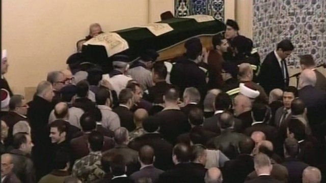 Mourners in Beirut for Mohamad Chatah
