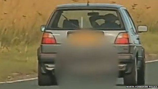 Police camera footage