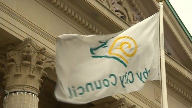 Derby City Council flag