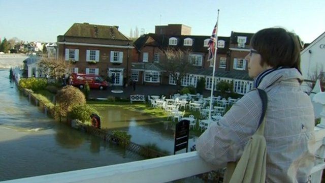 Flooding in Marlow