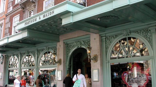 Fortnum and Mason shop