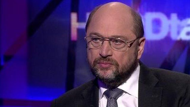 European Parliament President Martin Schulz