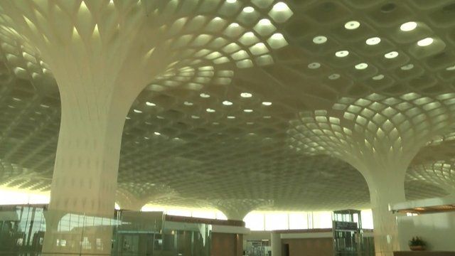 Inside the new Mumbai airport