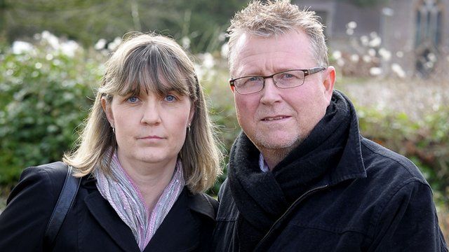 Yolande and Steve Turner, parents of Sean Turner