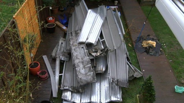 Storm damage