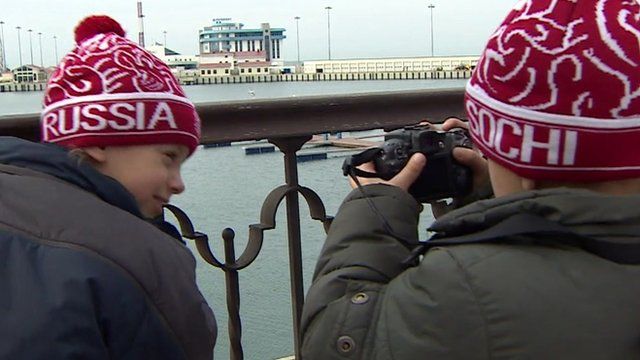 Children in Sochi