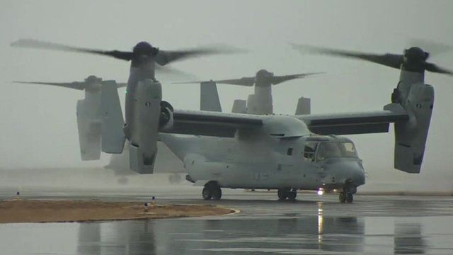 osprey aircraft video