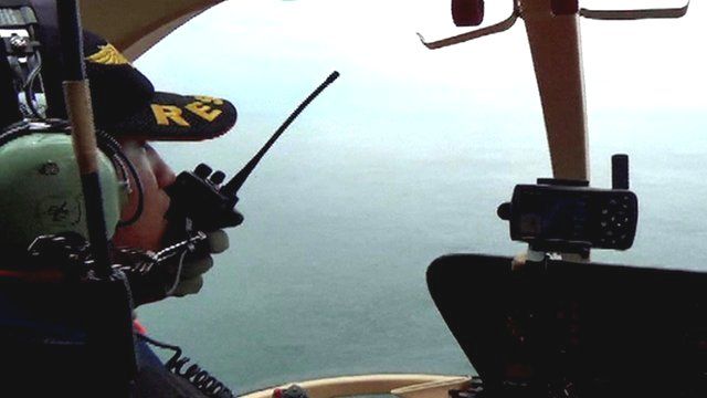 Search helicopter