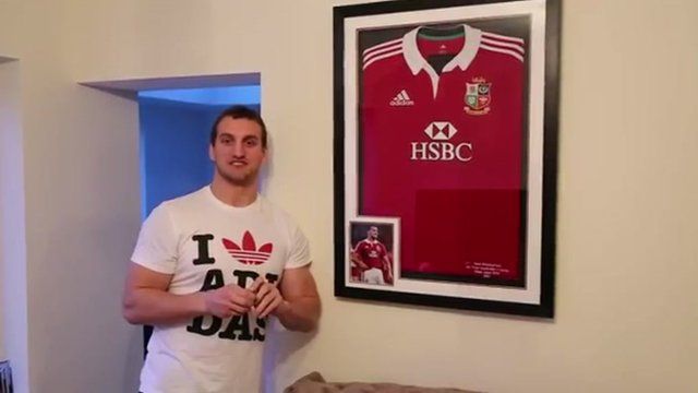 Wales rugby captain Sam Warburton
