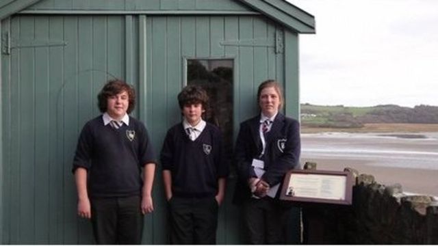 Castle School pupils