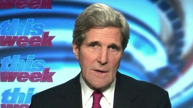 John Kerry Russian Action A Brazen Act Of Aggression Bbc News