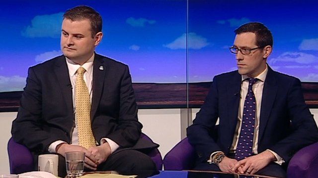 Andrew Stephenson and Tom Hawthorn