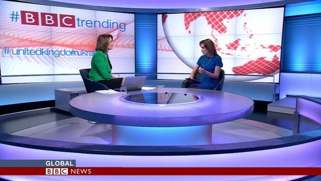 Anne-Marie Tomchak speaking to Lucy Hockings