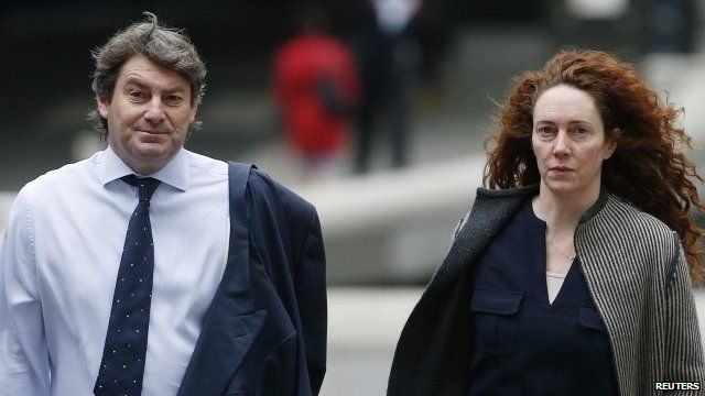 Charlie and Rebekah Brooks