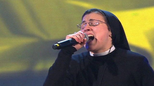 Video Of Italian Nun Singing On The Voice Goes Viral Bbc News