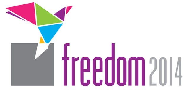 Freedom banner