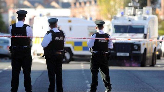 Police at scene