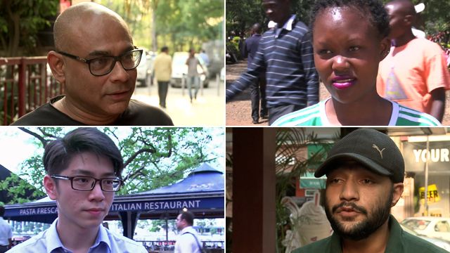 Man Utd fans from Delhi, Nairobi and Singapore