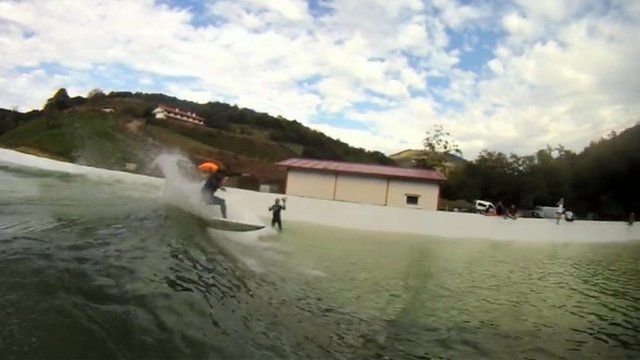 A similar surfing centre to the one planned for the Conwy Valley