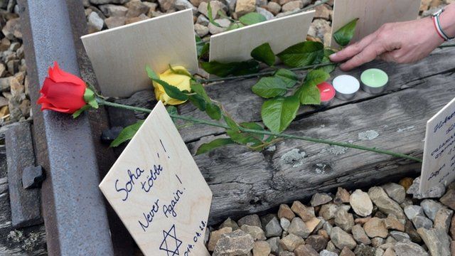 Holocaust victim's grave