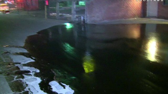 Oil spill damage