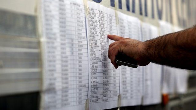 Lists of missing Turkey miners