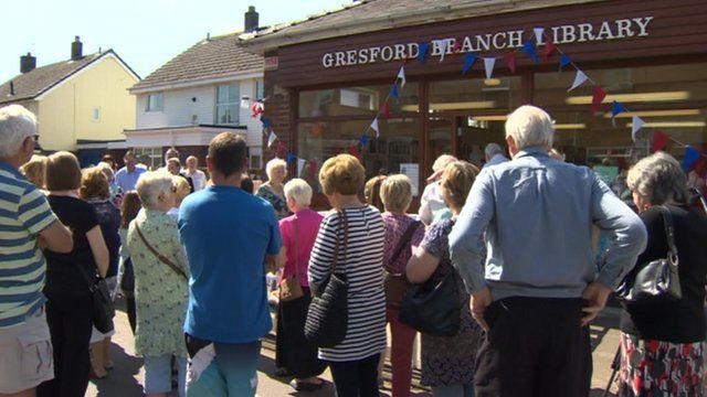 Llyfrgell Gresffrodd