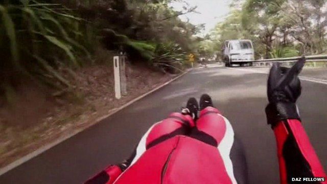 Daz Fellows on luge