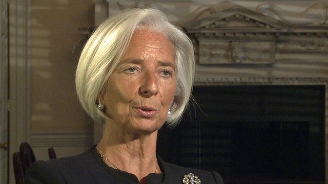 Imf S Christine Lagarde Inequality Is Rising Bbc News