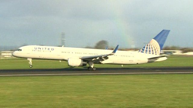 Belfast International Airport said it was "disappointed" by the decision by United Airlines