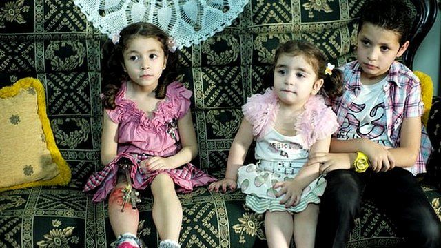 Widad (l), Limar (c) and Hasan Sarkhosh