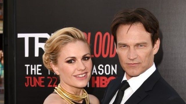 Anna Paquin and Stephen Moyer
