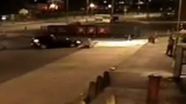 Hit and run attack