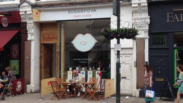 Sugarpova shop in Wimbledon