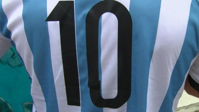 A shirt with the number 10