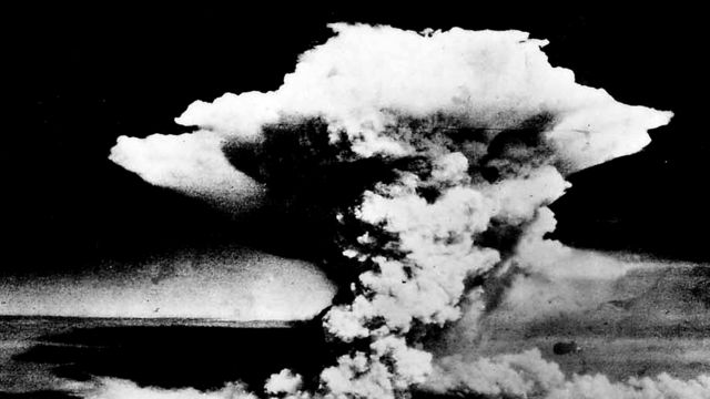 Hiroshima - mushroom cloud