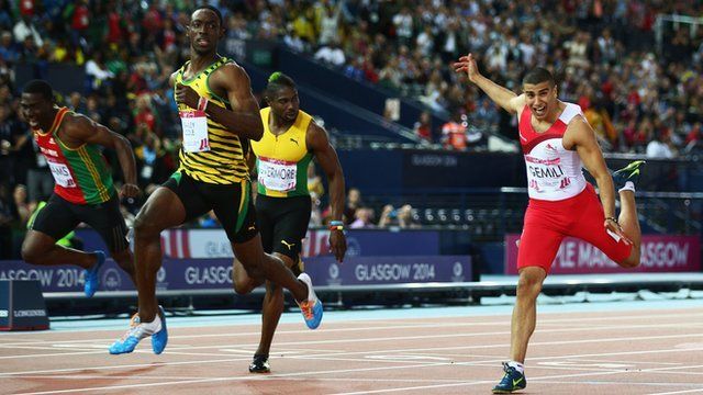 England's Adam Gemili claims men's 100m silver
