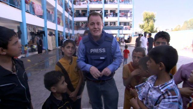 Martin Patience in Gaza