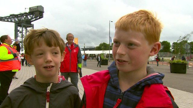Young fans react to Usain Bolt's reported criticism of Glasgow and the Commonwealth Games