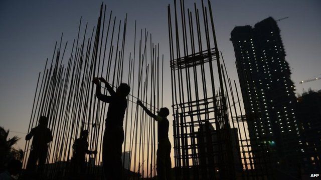 Mumbai construction site